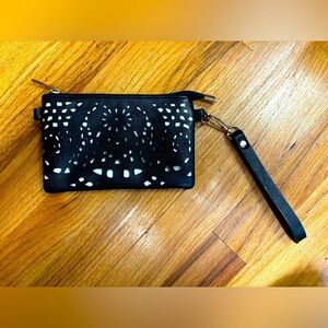 B&W wristlet.